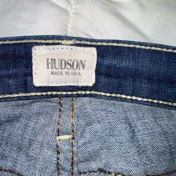 Hudson Krista Distressed Skinny Jeans Size 25 - Picture 4 of 6